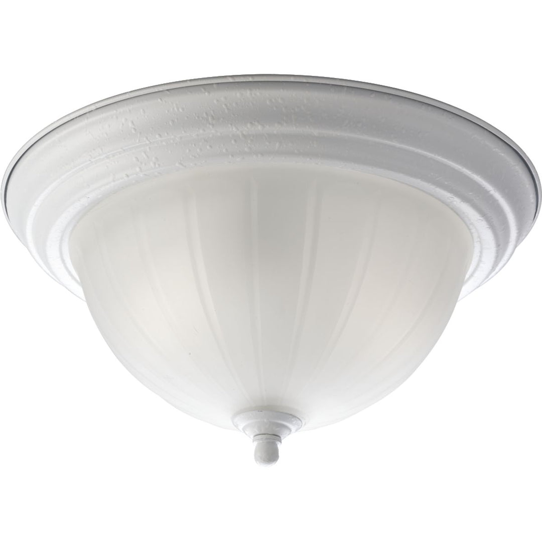 2-13W CFL FLUSH MOUNT White