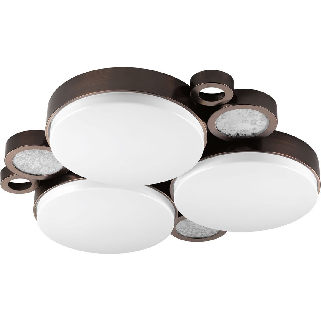 Bingo 3-Light LED Flush Mount Cluster BZ