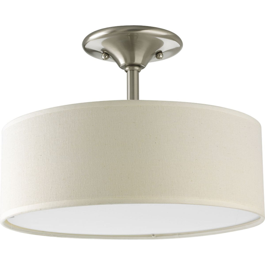 2-26W CFL SEMI FLUSH Gray