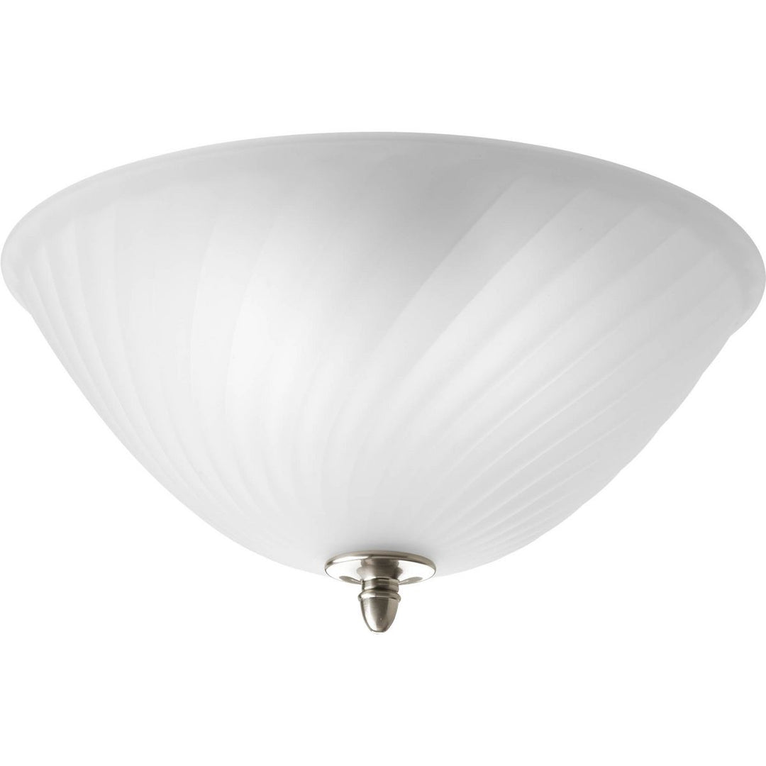 Kensington 2-100W MED FLUSH MOUNT Gray