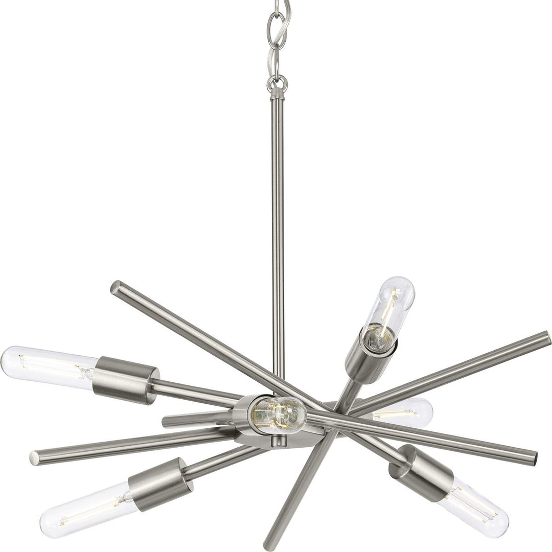 P400108-009 6-60W MED CHANDELIER