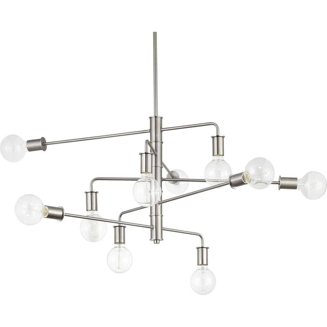 10-60W MED CHANDELIER Gray