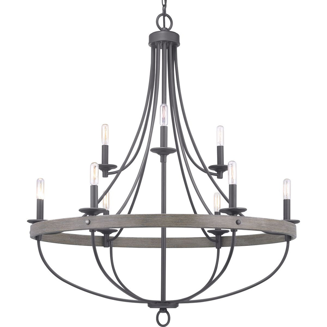 P400159-143 9-60W CAND CHANDELIER