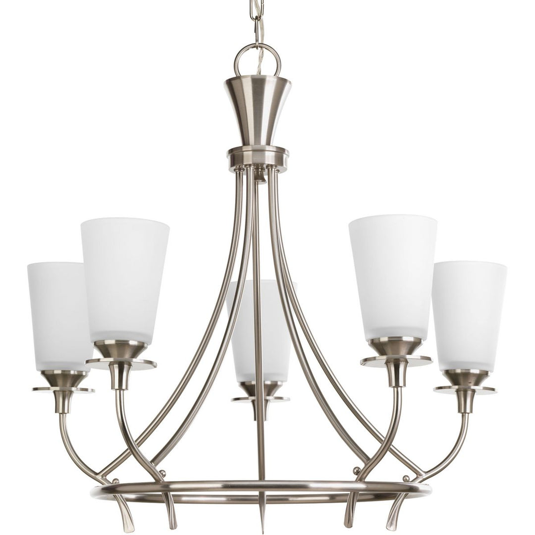 Cantata 5-60W CAND CHANDELIER Gray