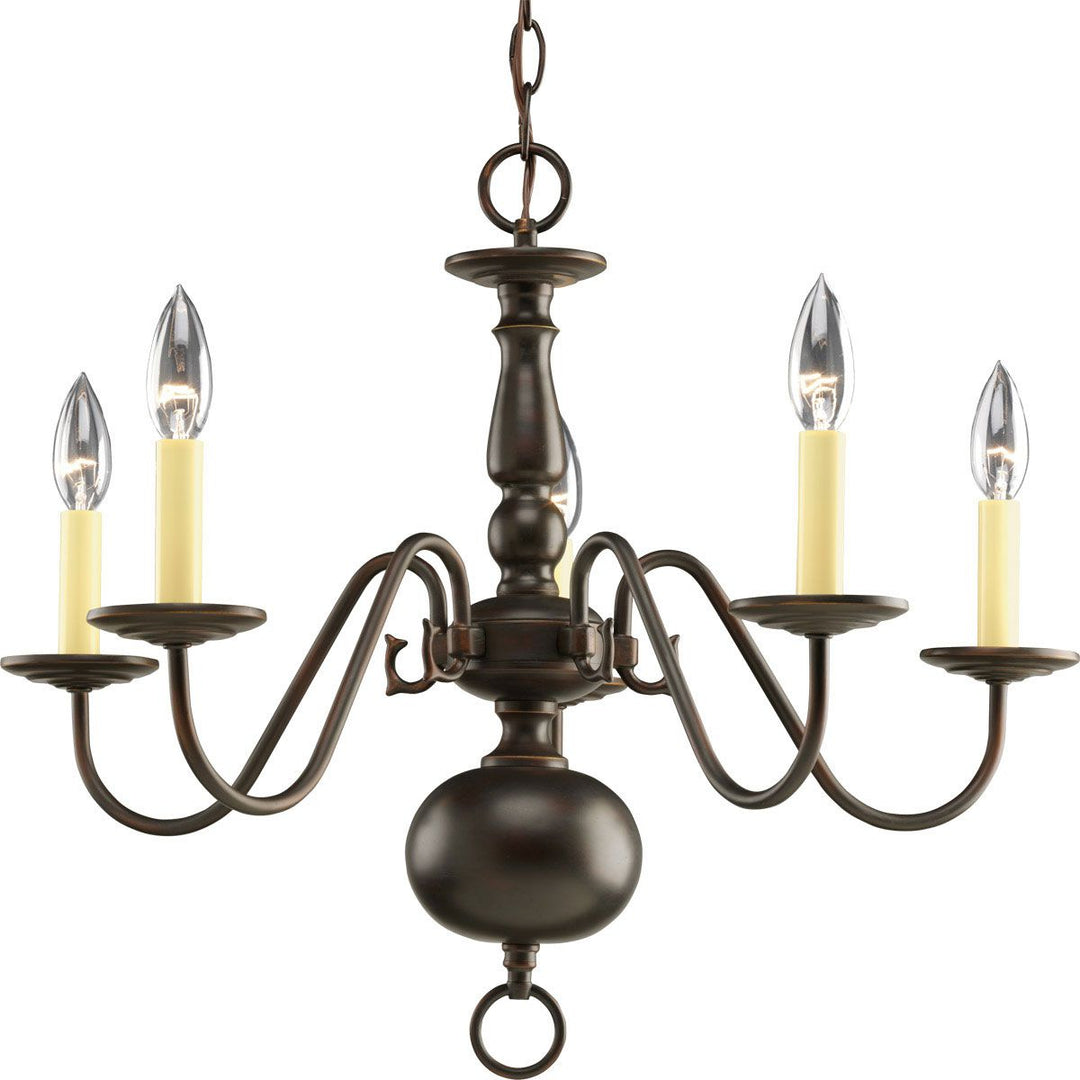 Americana 24in 5-Light Chandelier BZ
