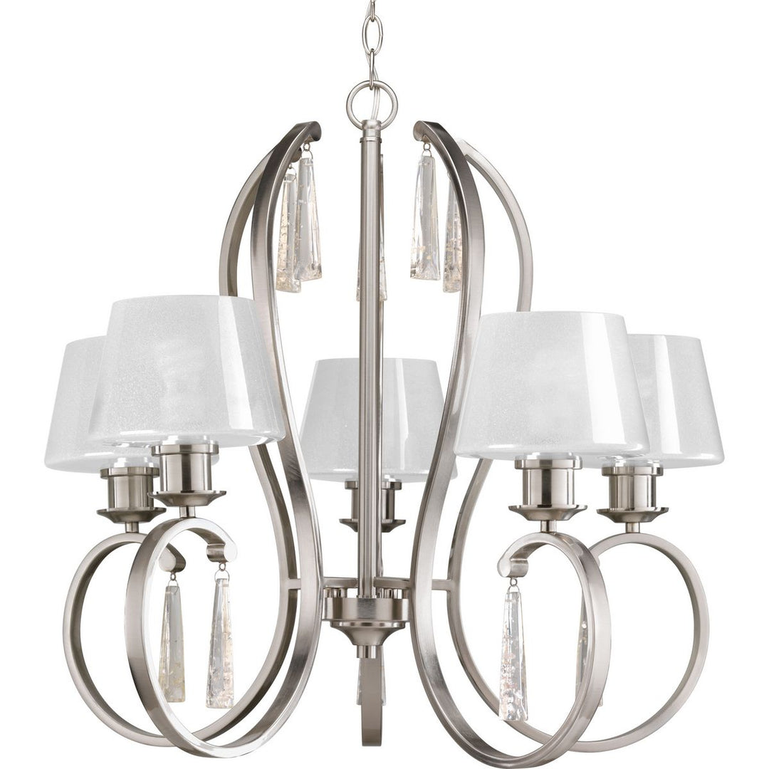 Dazzle 5-100W MED CHANDELIER Gray