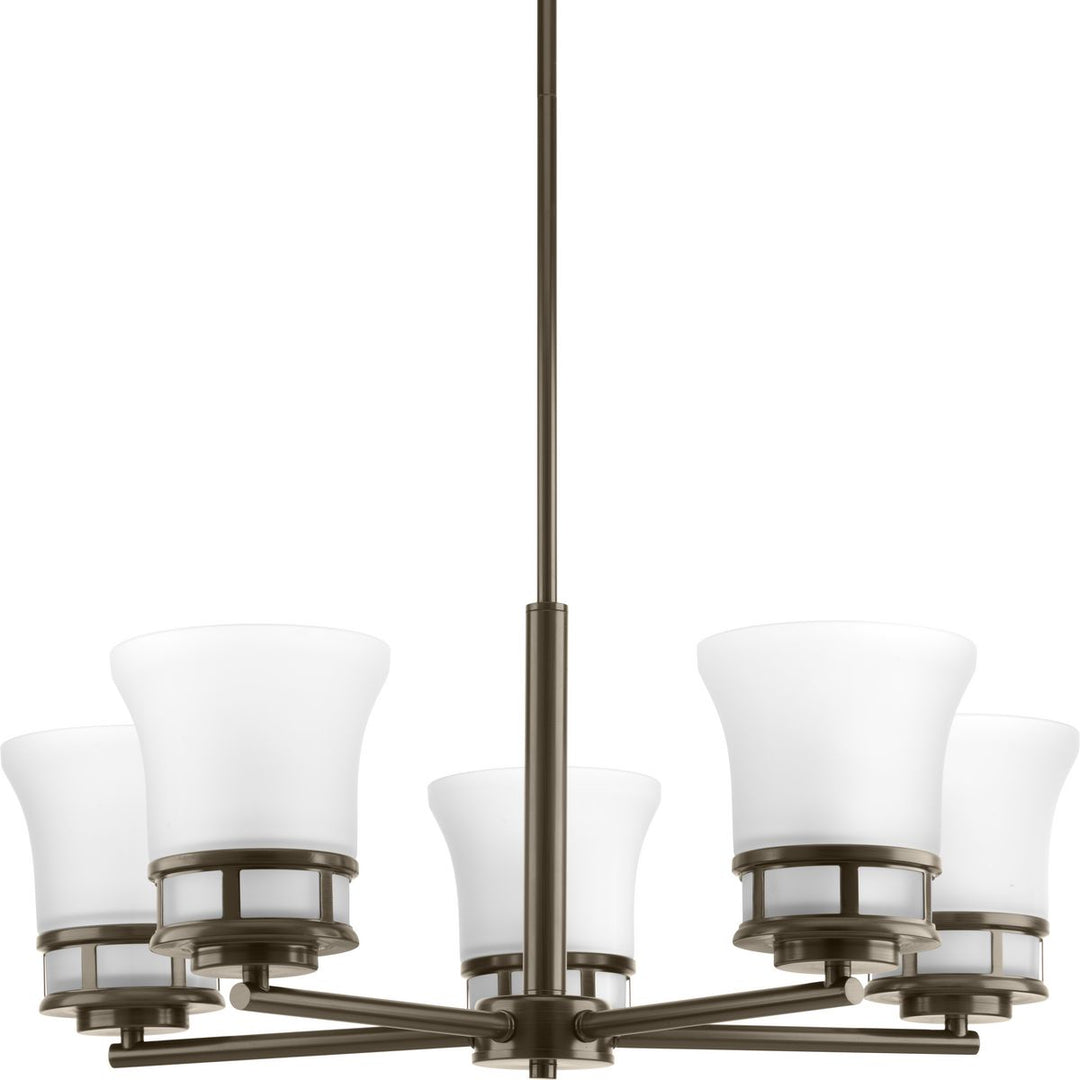 P4613-20 5-100W MED CHANDELIER