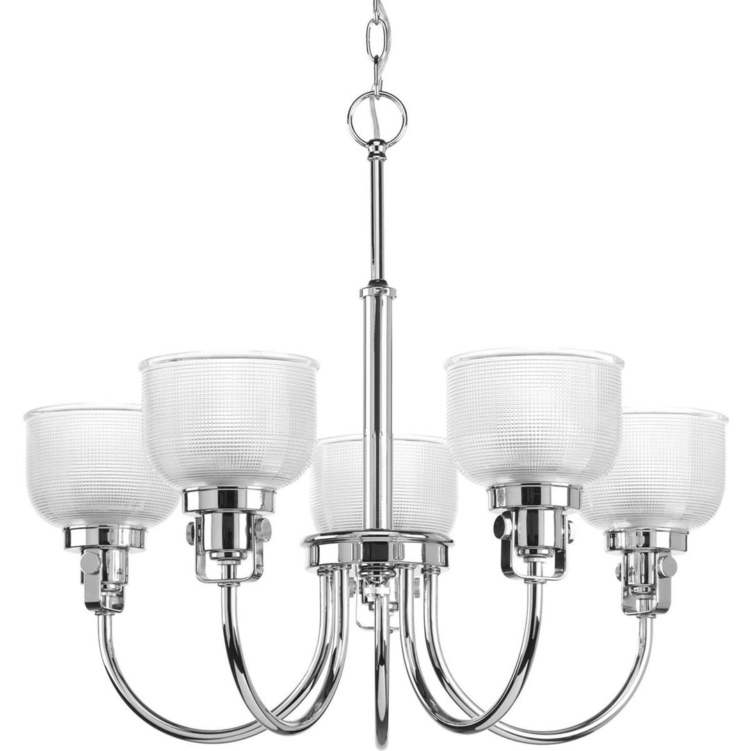 Archie 5-100W MED CHANDELIER PC