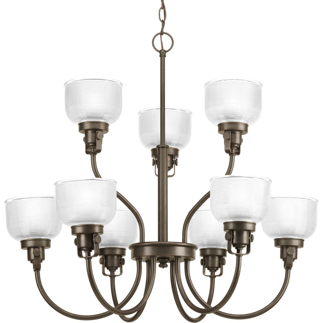 P4690-74 9-100W MED CHANDELIER