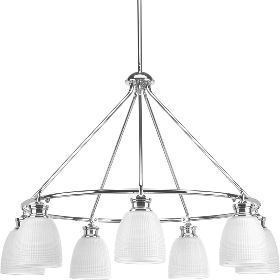 P4724-15 7-100W MED CHANDELIER