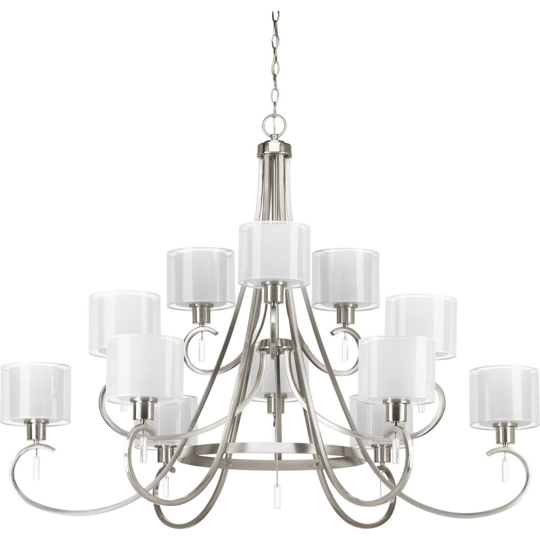 P4725-09 12-75W MED CHANDELIER