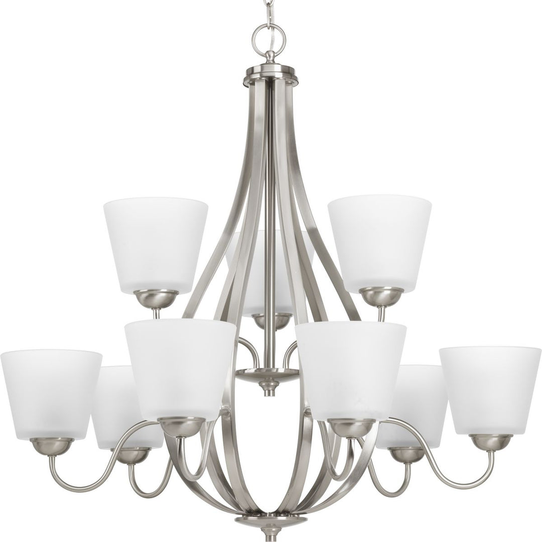 P4747-09 9-100W MED CHANDELIER