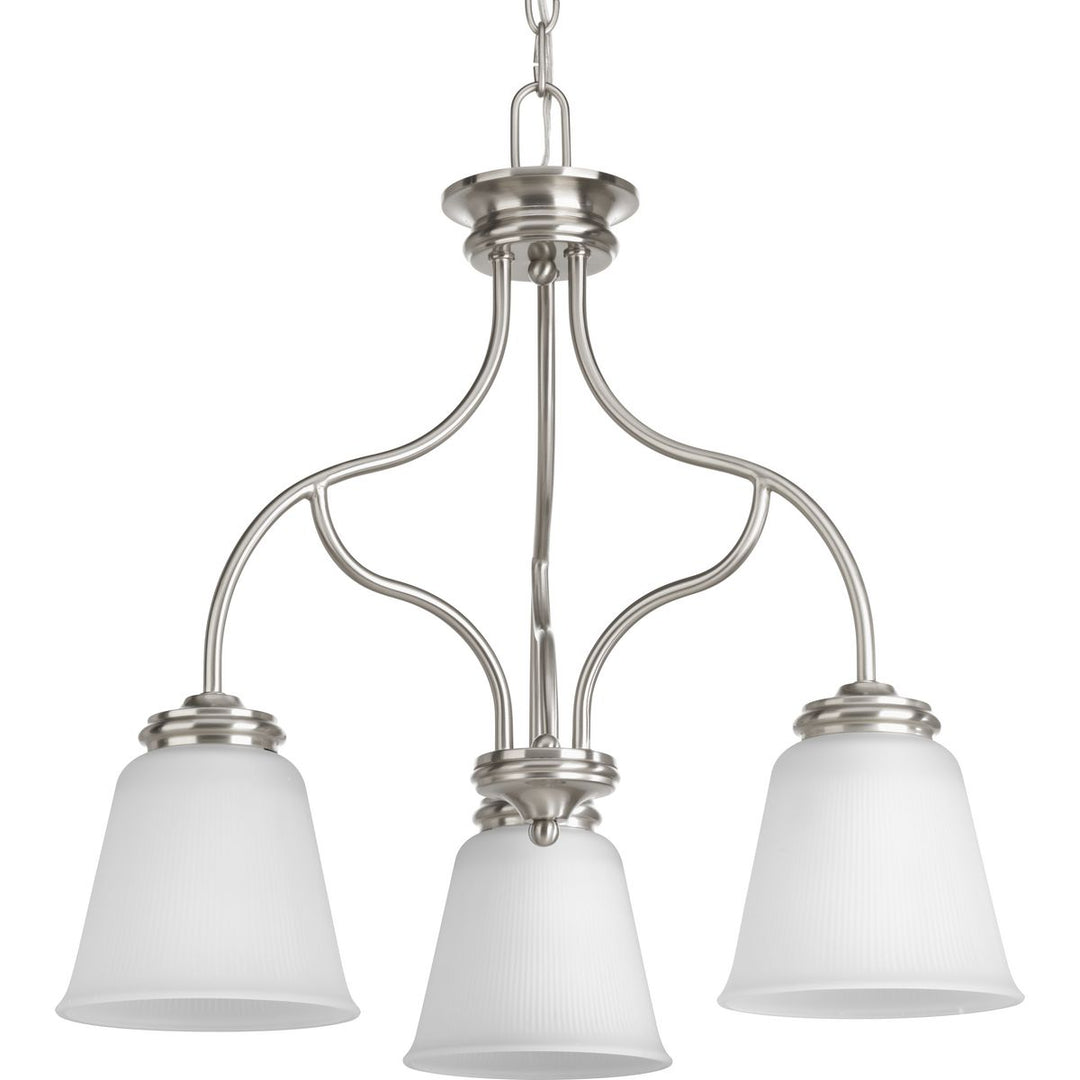 Keats 3-100W MED CHANDELIER Gray
