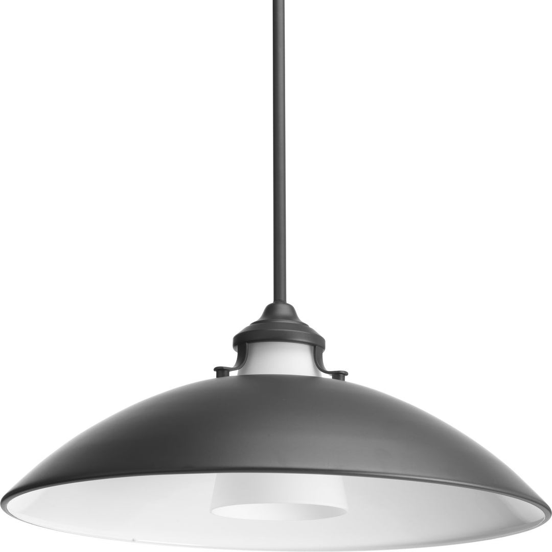 Carbon 1-100W LG MED PENDANT GY