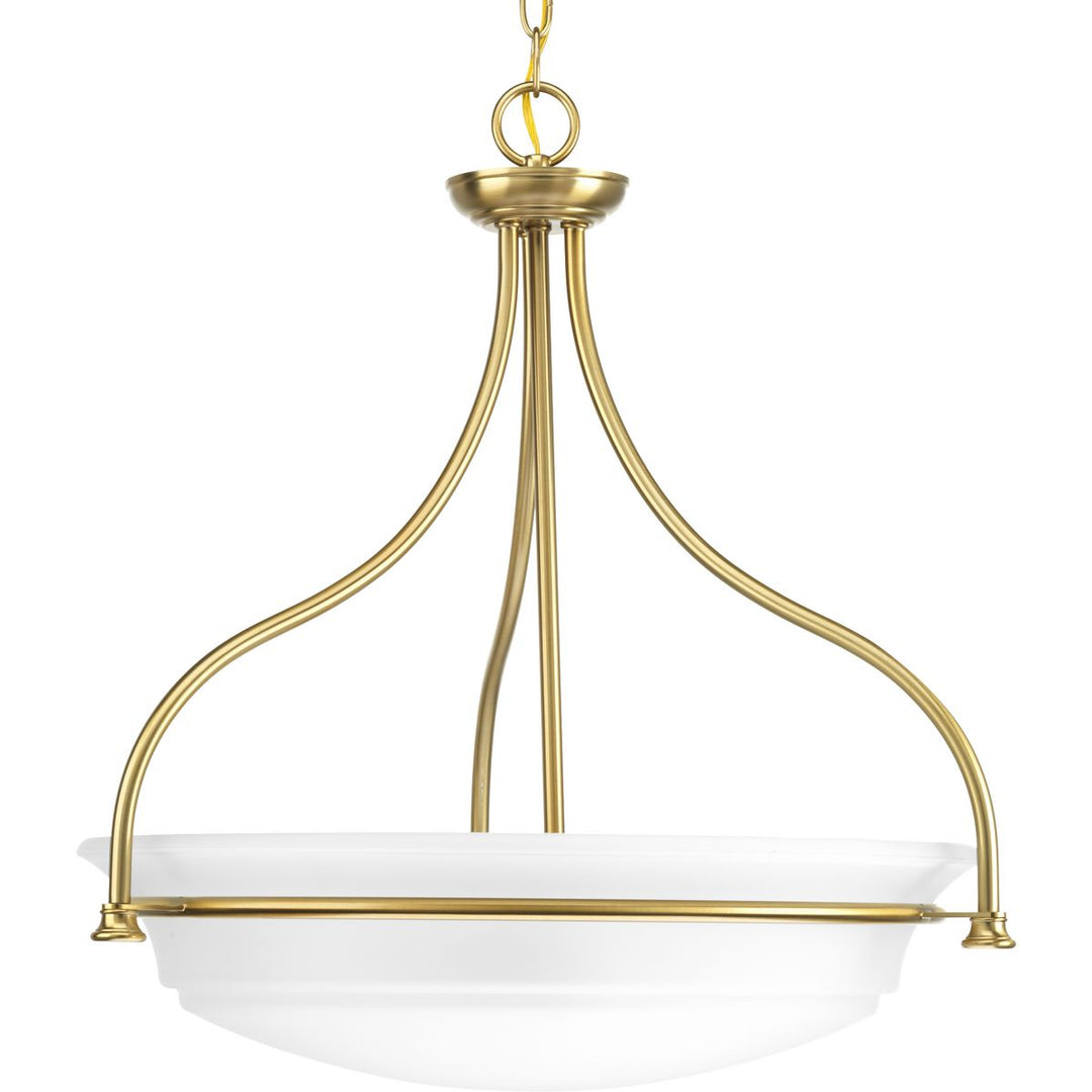 3-100W MED INV PENDANT Brush Brz