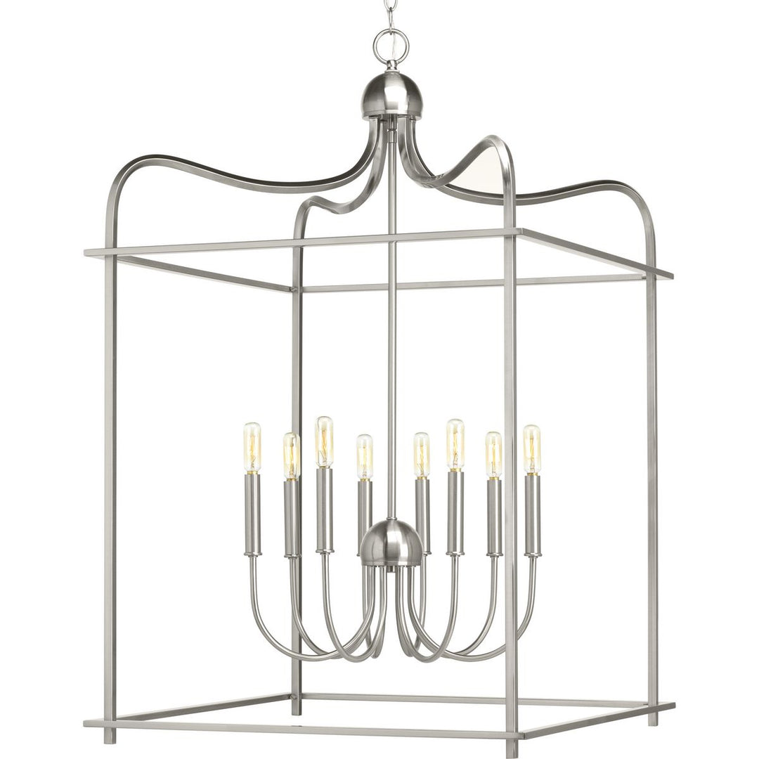 Assembly Hall 8-60W CAND PENDANT Gray