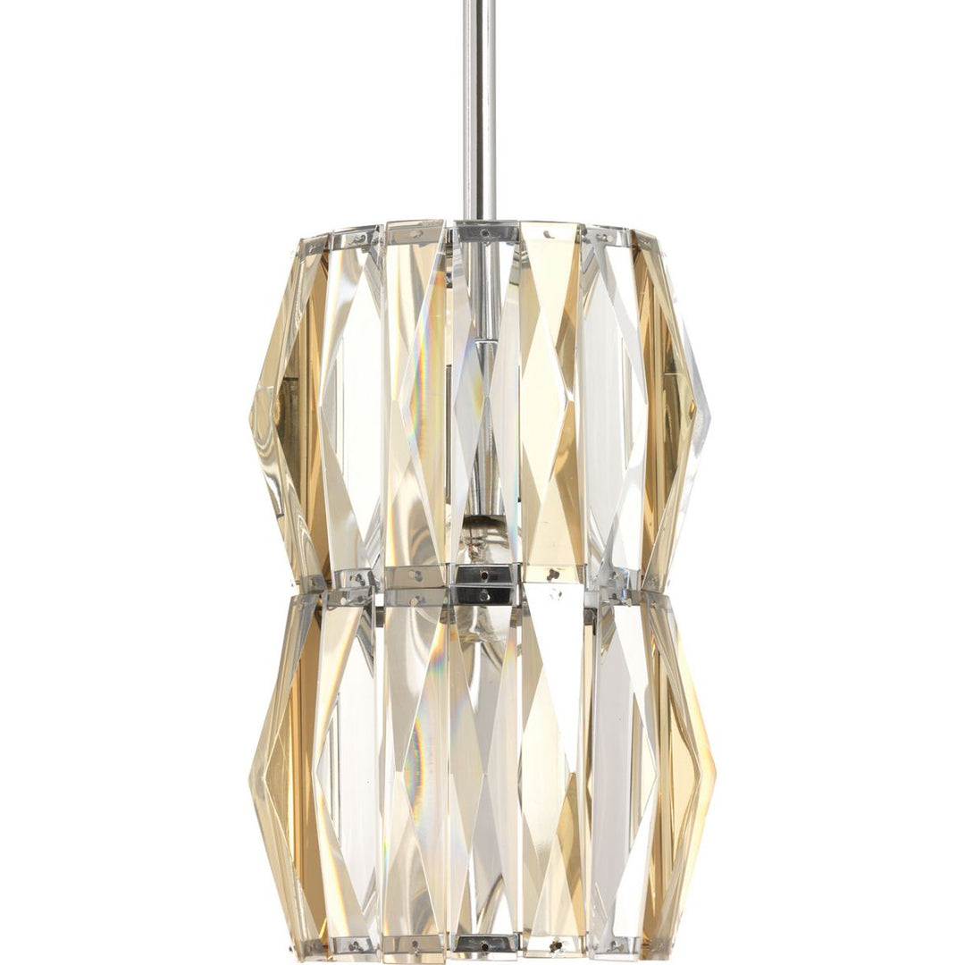 1-60W CAND MINI-PENDANT Polished Chrome