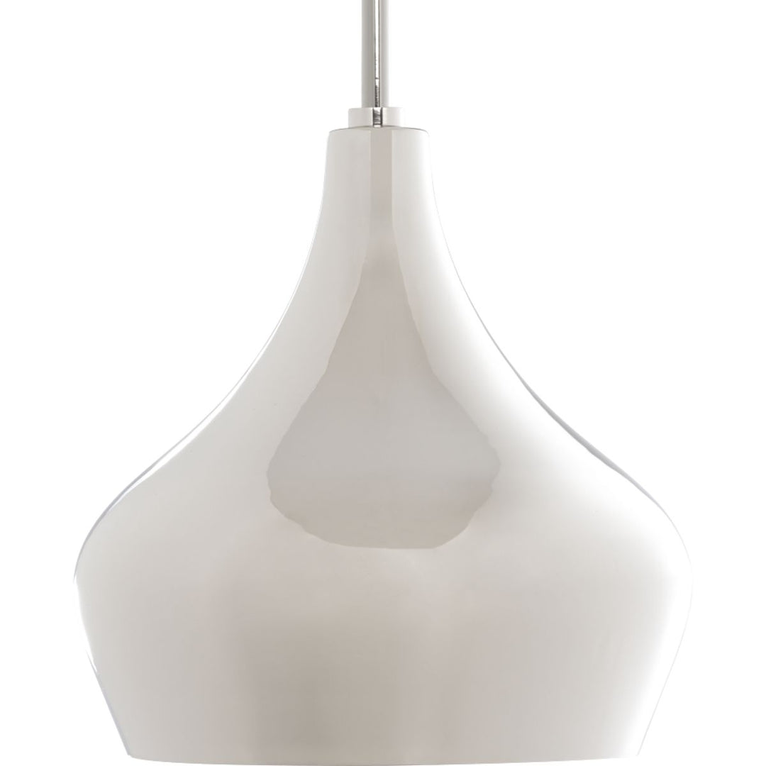 1-Light Mini-Pendant Polished Nickel