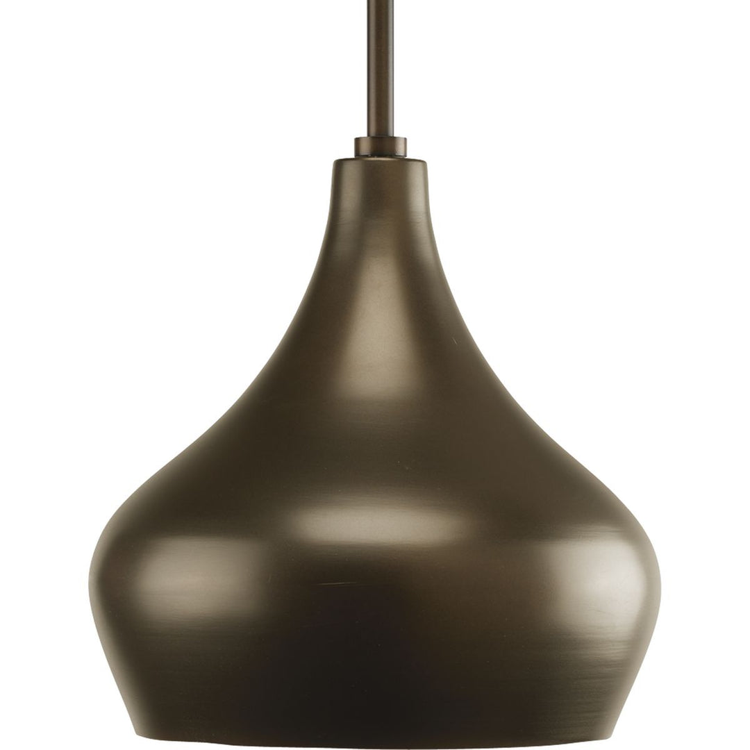 1-100W MED PENDANT Brown