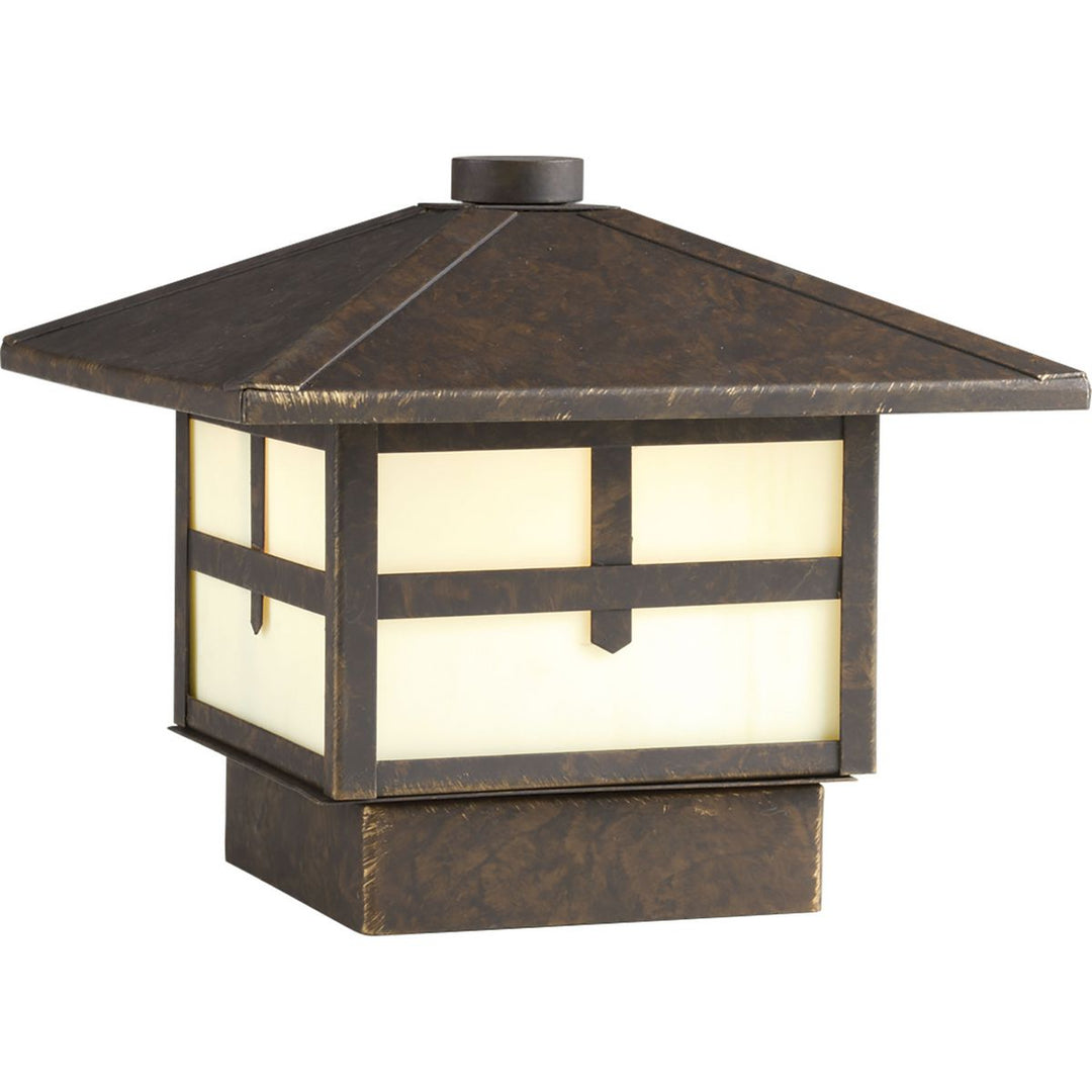 1-18W 12V RAIL LANTERN Weathered Bronze
