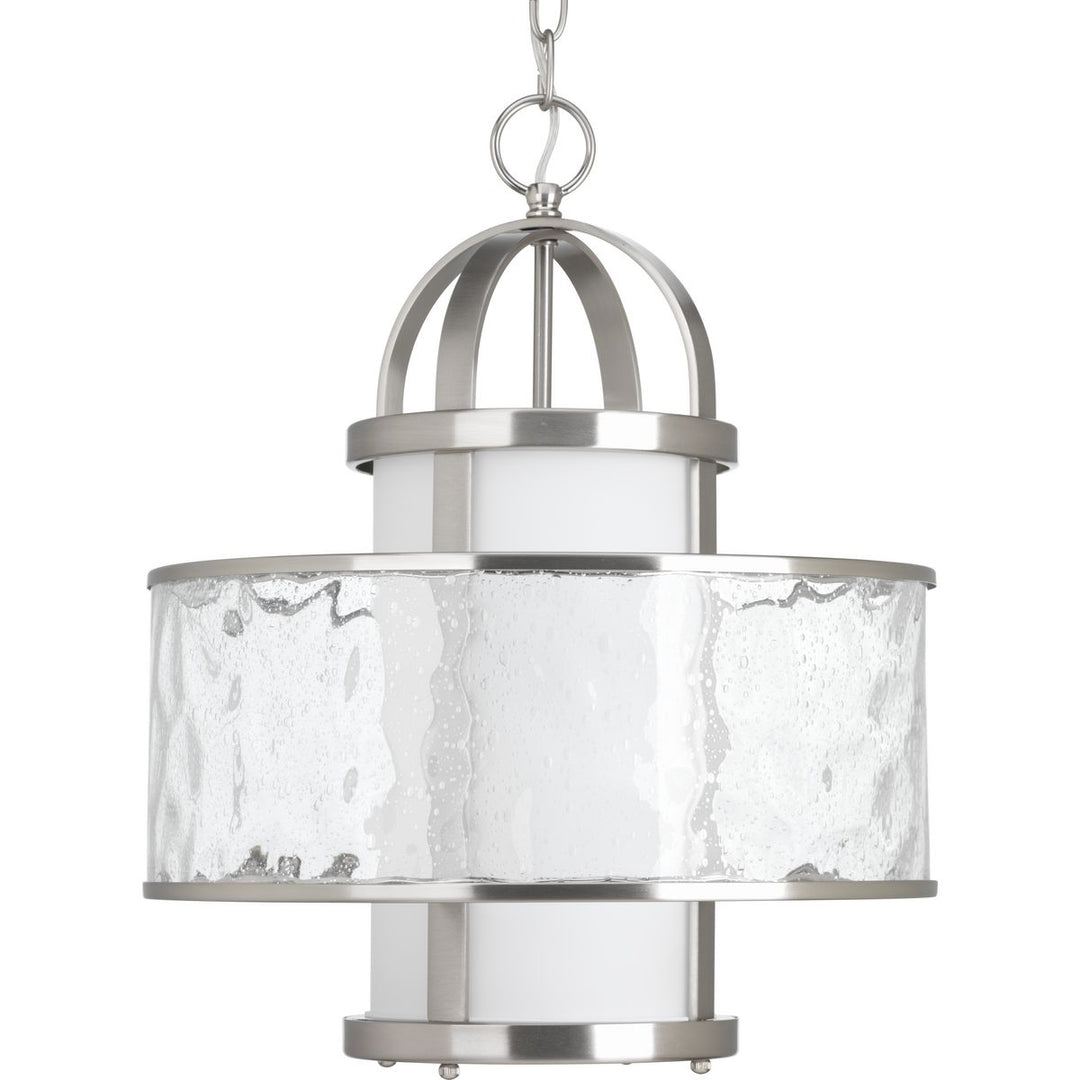 1-100W MED FOYER PENDANT Gray