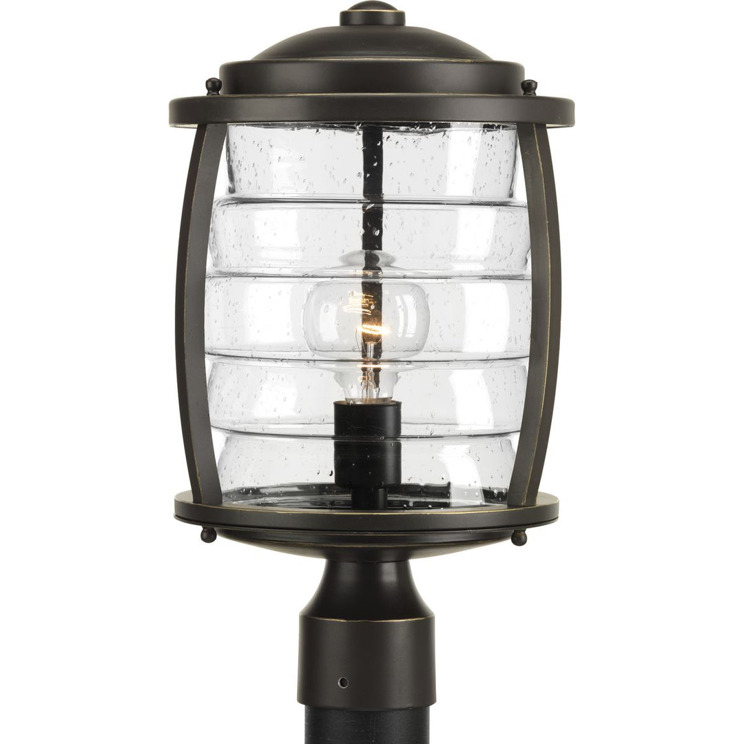Signal Bay 1-100W MED POST LANTERN Brown
