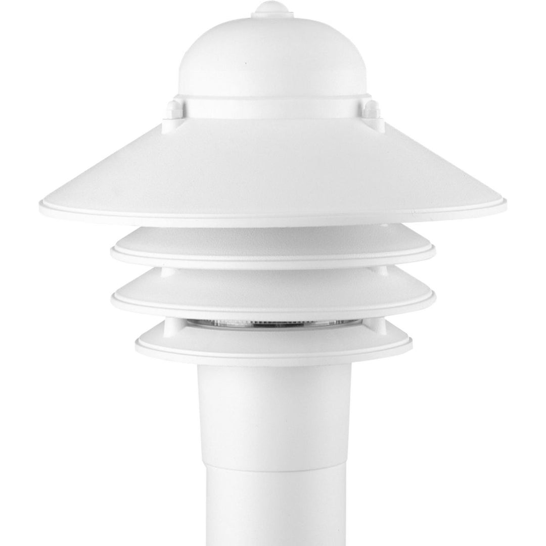 Newport 1-60W MED POST LANTERN WH