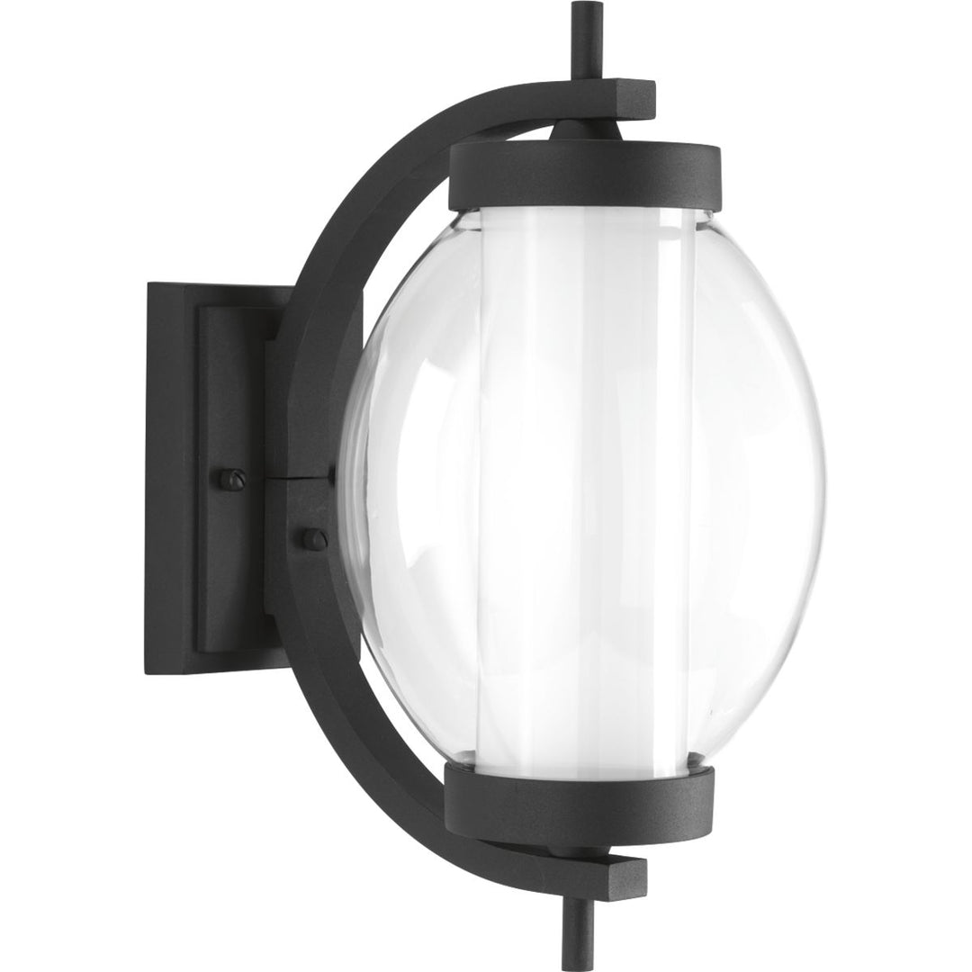 Ellipsis 1-9W 3000K WALL LANTERN BK