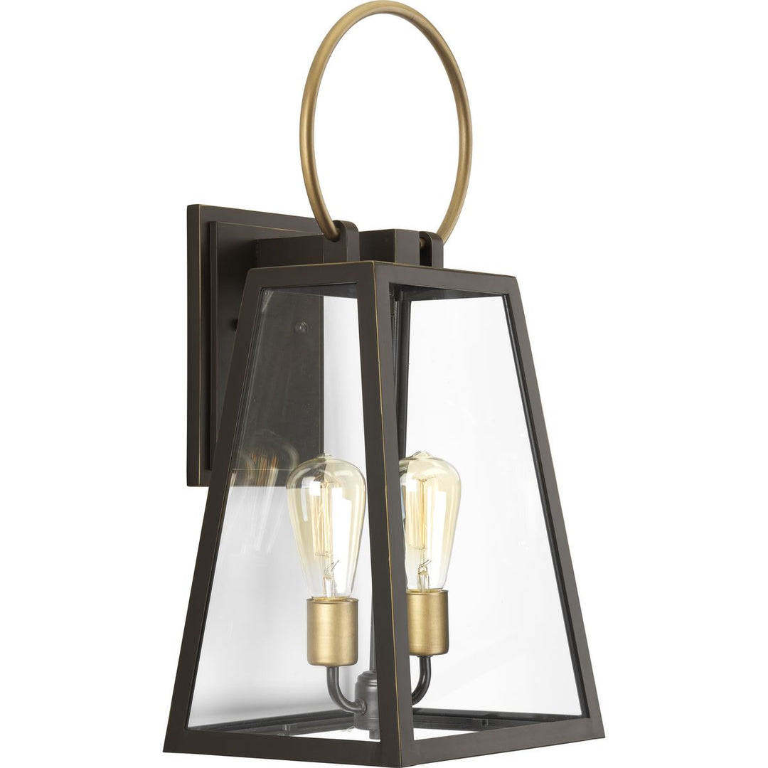 P560079-020 2-60W MED WALL LANTERN