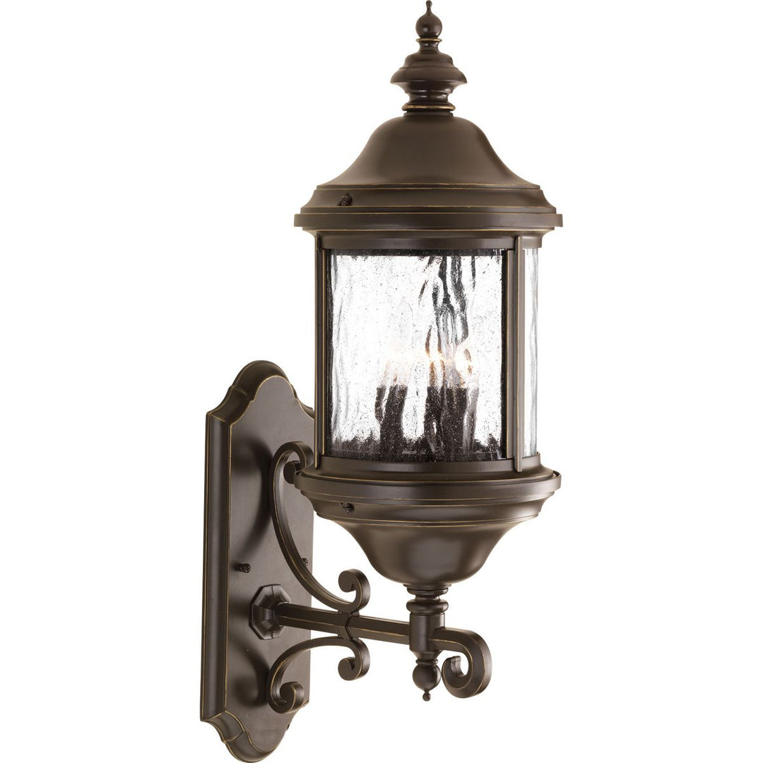 Ashmore 8-3/8in 3-Light LRG Lantern BZ