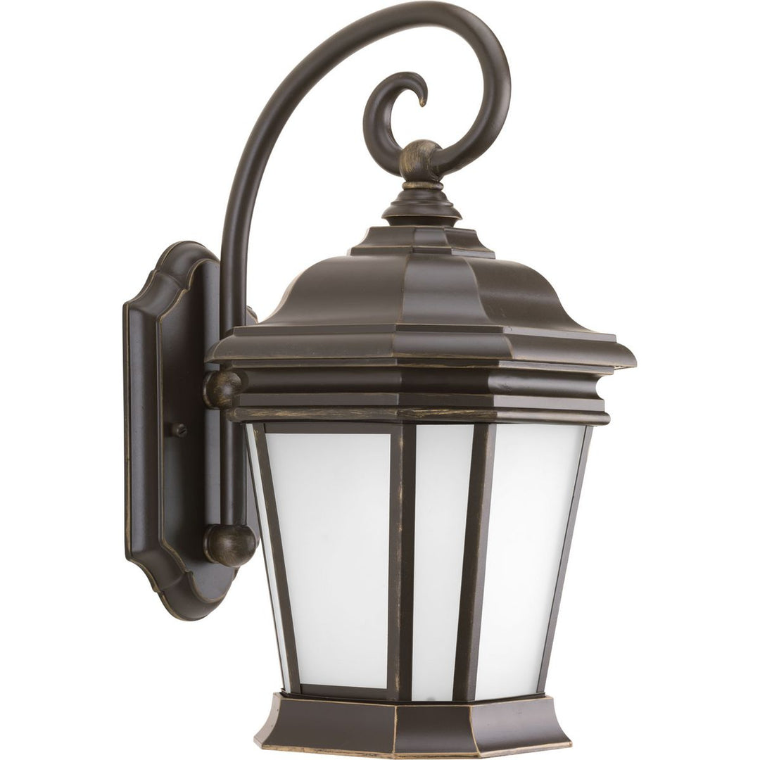 1-26W GU24 WALL LANTERN Brown