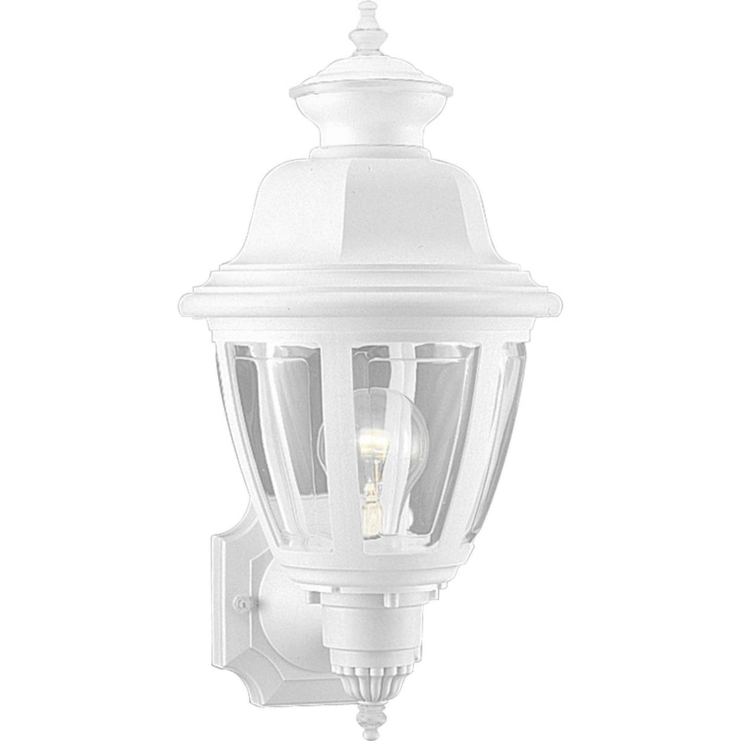 Non-Met 1-60W MED WALL LANTERN WHITE