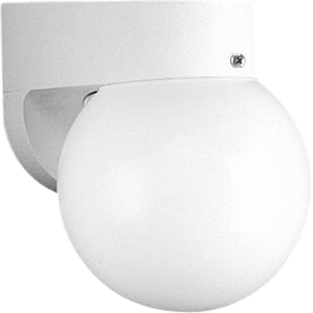 Non-Metallic 1-Light CFL Lantern WH