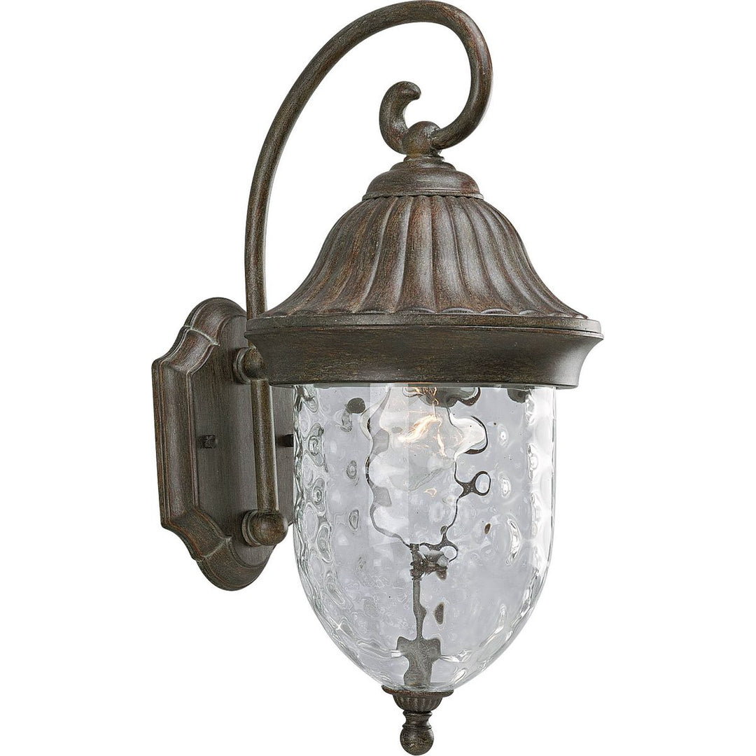 1-100W MED WALL LANTERN Fieldstone