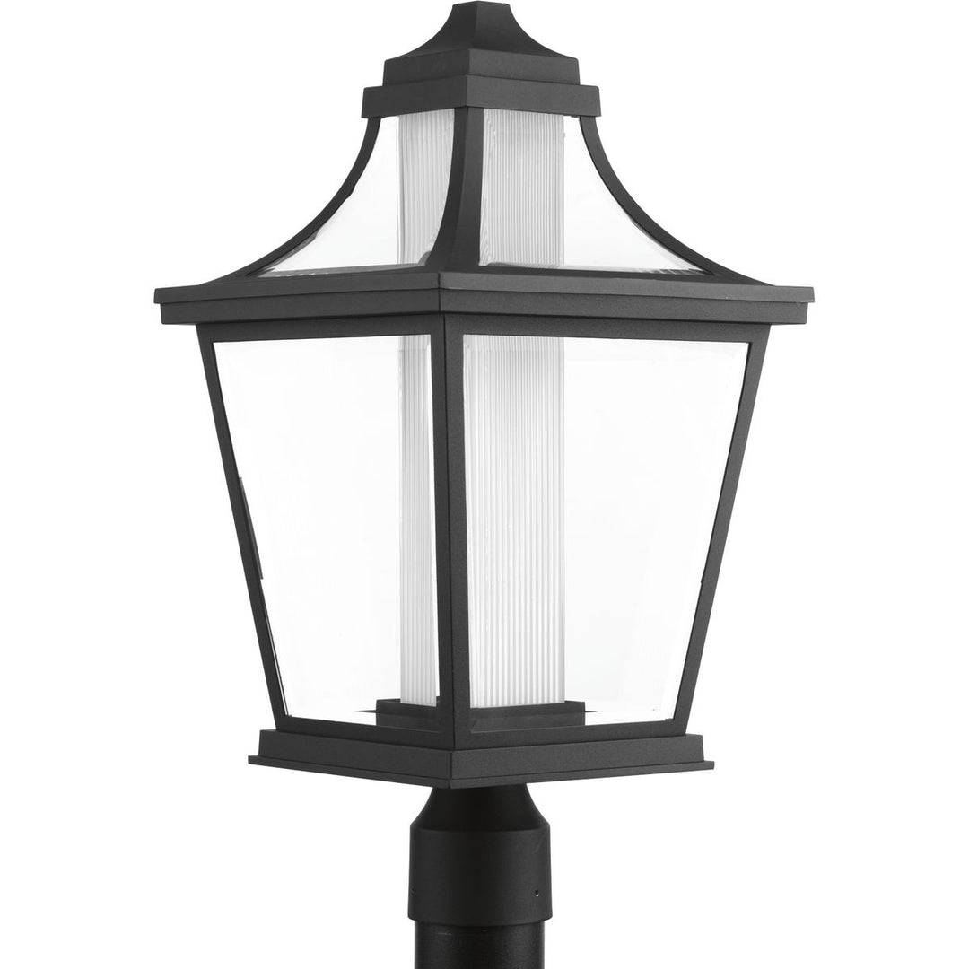 Endorse 1-9W LED POST LANTERN BK