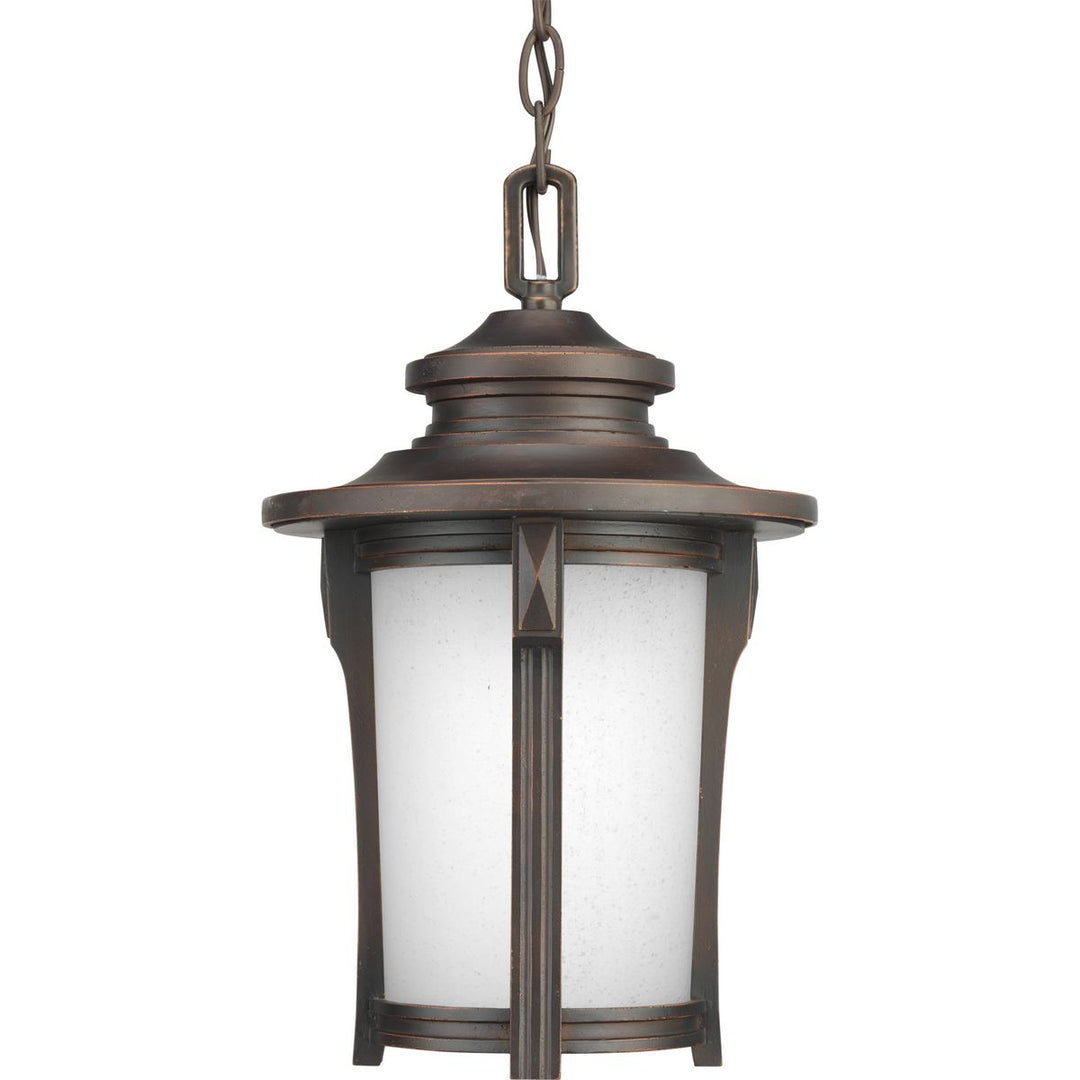 1-26W GU24 CFL HANGING LANTERN Brown