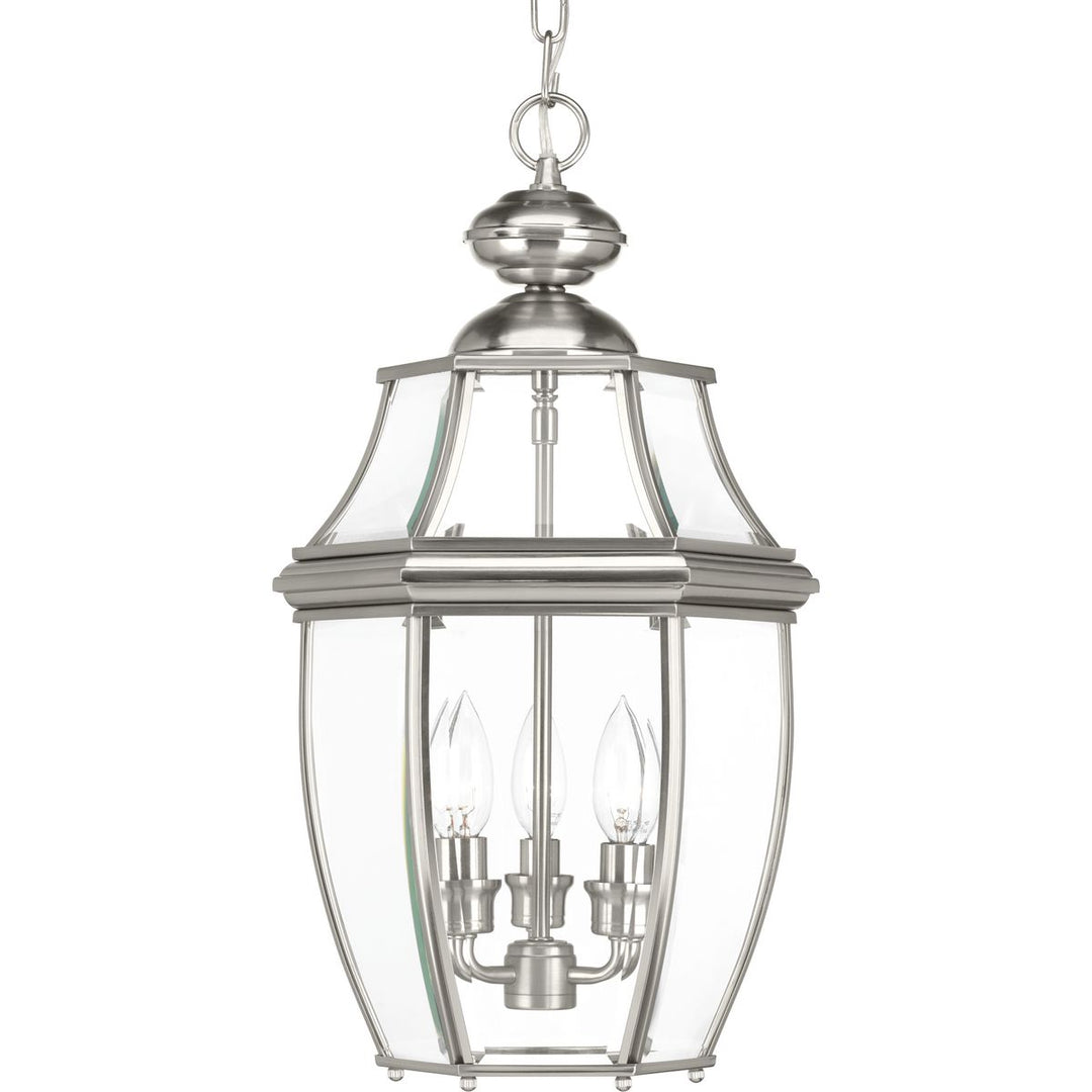 3-60W CAND HANGING LANTERN Gray