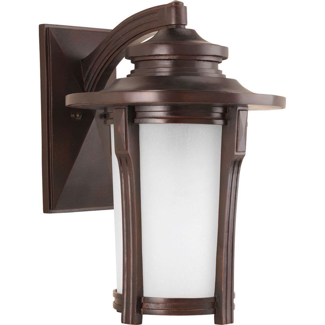 1-42W GU24 OUTDOOR WALL LANTERN Brown