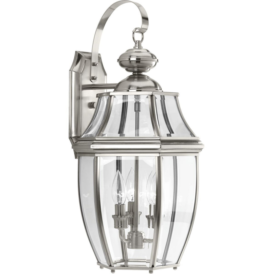 New Haven 3-60W CAND WALL LANTERN Gray
