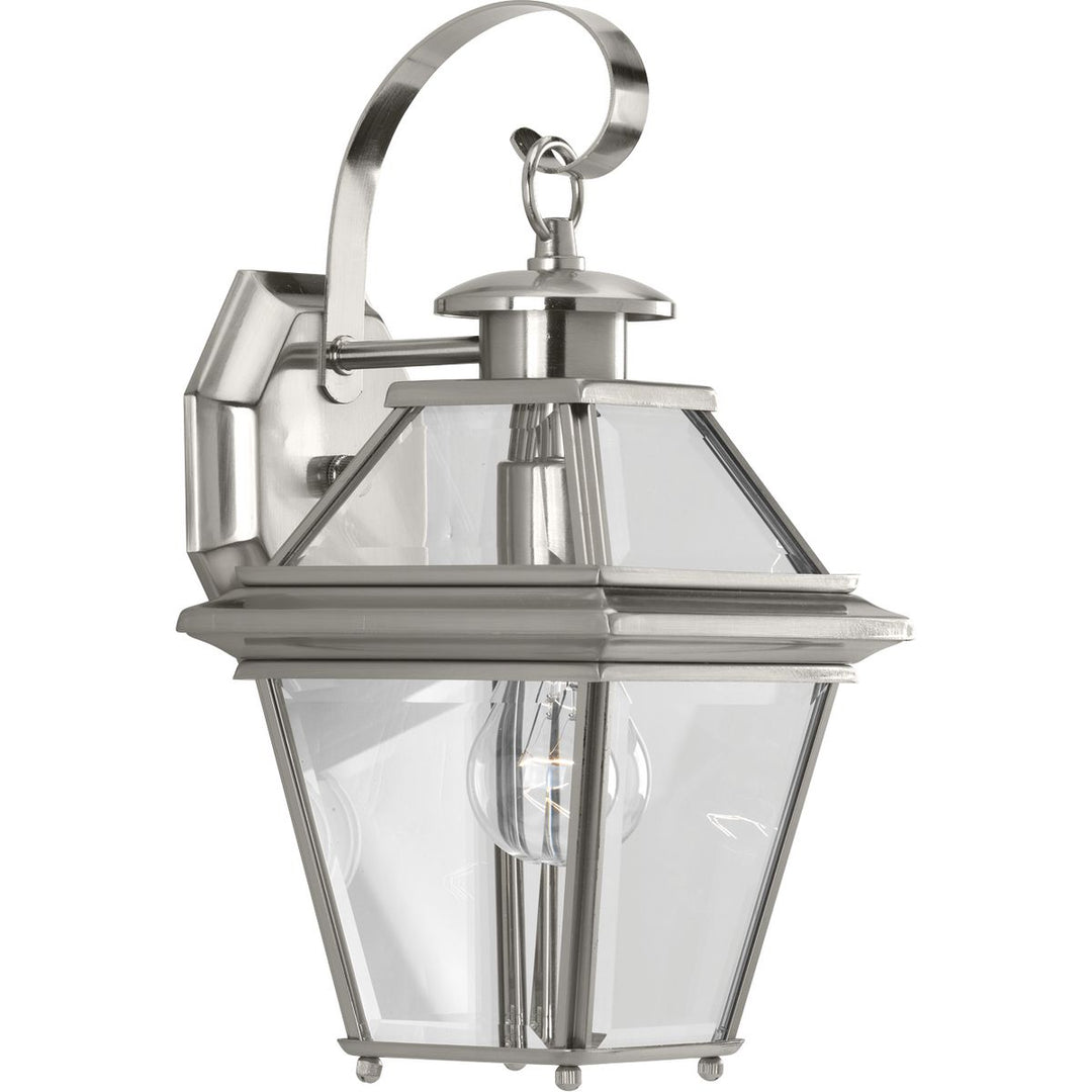 Burlington 1-100W MED WALL LANTERN BN