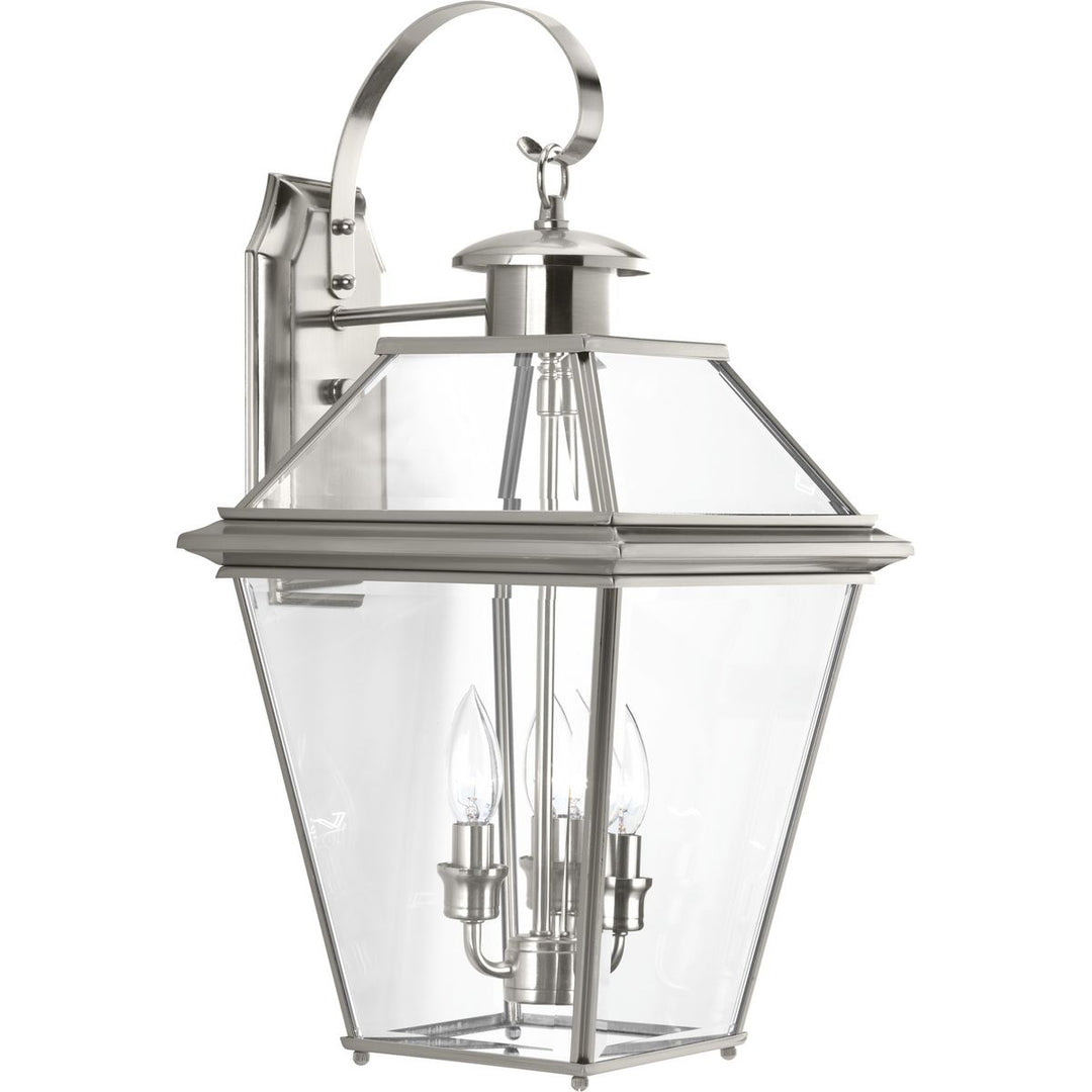 Burlington 3-60W CAND WALL LANTERN Gray