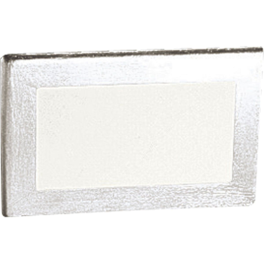 1-75W A-19 RECSD STEP LT Satin Aluminum