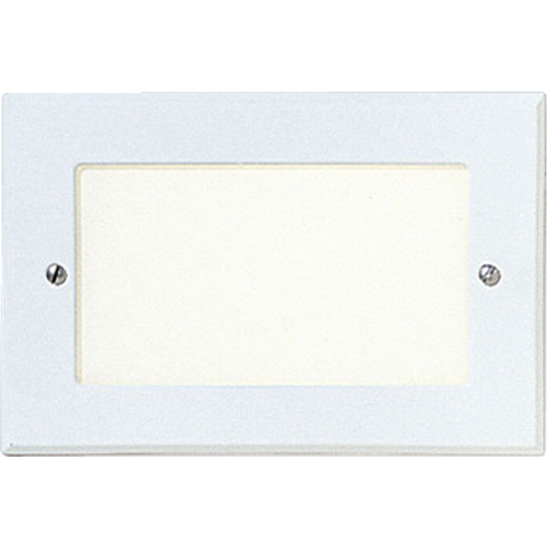 ONE-7-9w FL THRU WALL LT WH