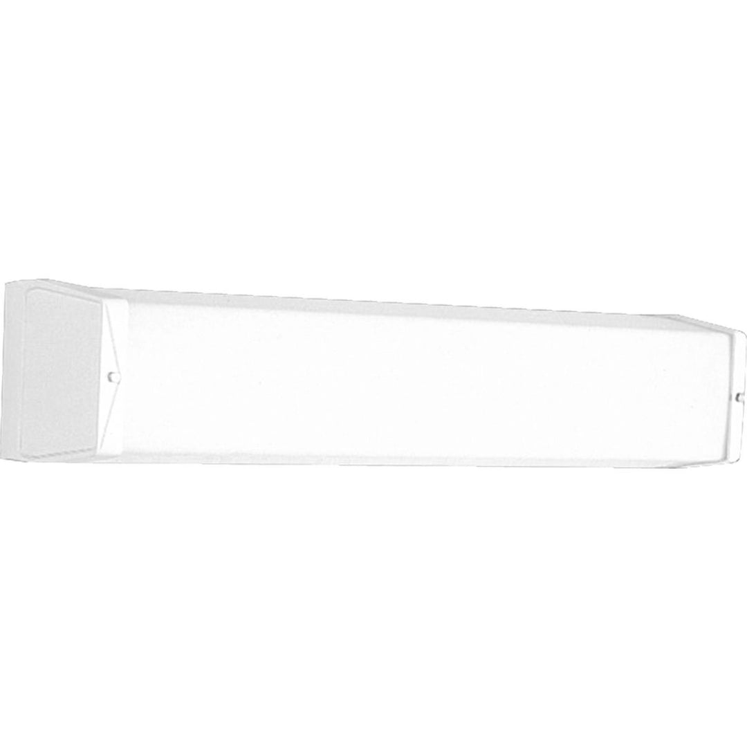 1-F17T8 FL BATH BRKT White