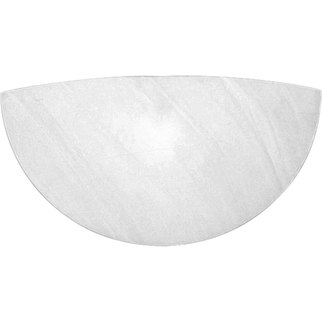 WALL POCKET SCONCE Faux Alabaster