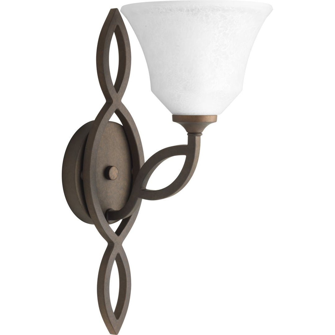 1-100W MED WALL SCONCE Roasted Java