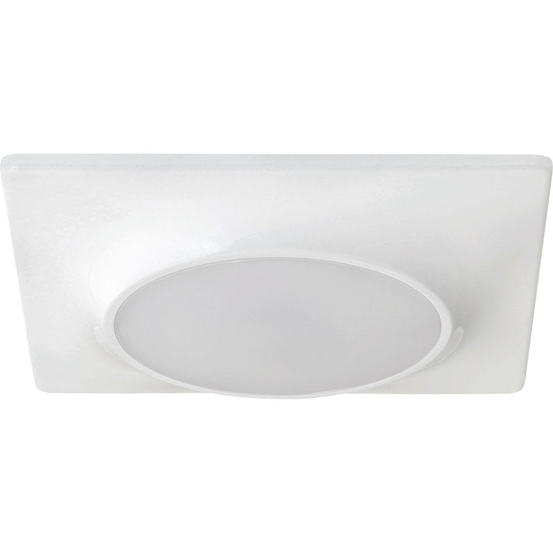 LED SQ Flush Mount LED 3000K TRIM WHITE