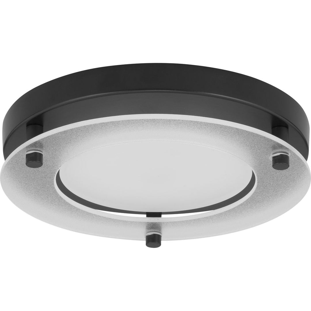 1-17W LED MINI FLUSH  MOUNT Black