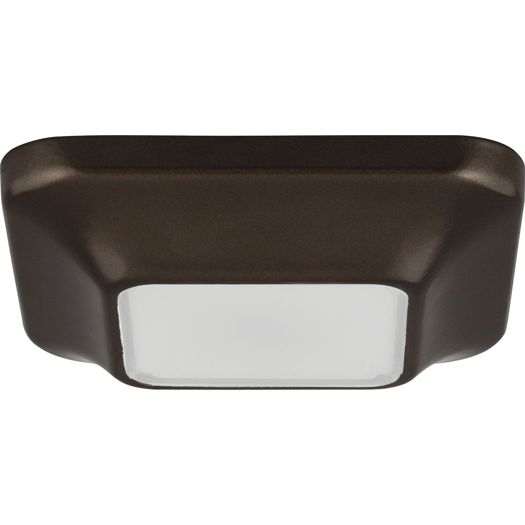 LED 5in Square Flush Mount BZ