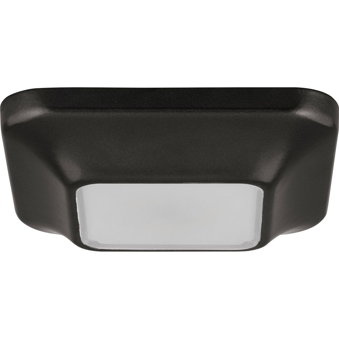 LED Flush Mount LED 3000K TRIM BL BK